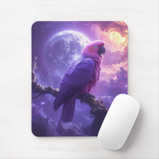 Magical Parrot Mousepad (Mit Mouse)