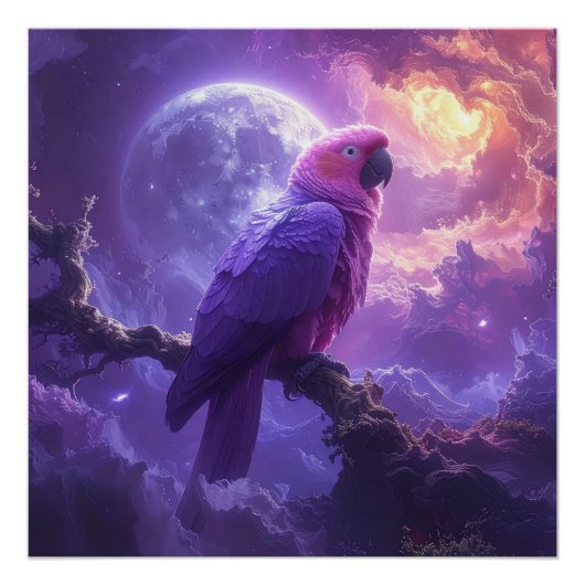 Magical Parrot Poster (Vorderseite)