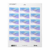 Magical Pastel Adressaufkleber (Vorne)