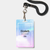 Magical Pastel Ausweis (Rückseite mit Schlüsselband)