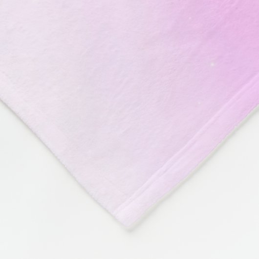 Magical Pastel Fleecedecke (Ecke)