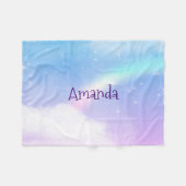 Magical Pastel Fleecedecke (Vorderseite (Horizontal))