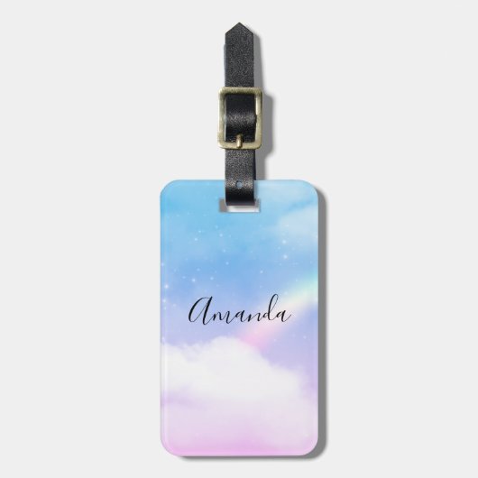 Magical Pastel Gepäckanhänger (Vorderseite vertikal)