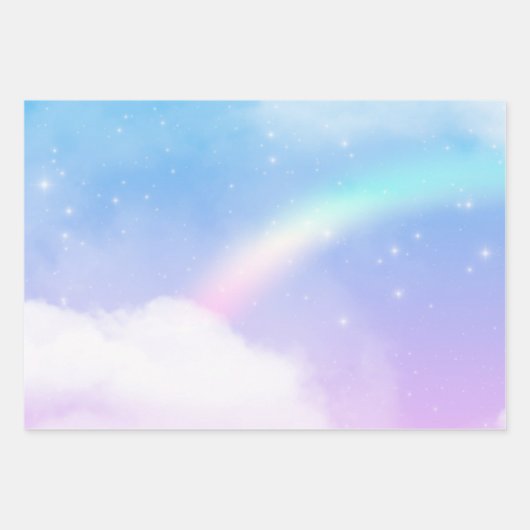 Magical Pastel Geschenkpapier Set (Vorderseite 2)