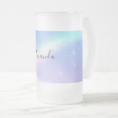 Magical Pastel Mattglas Bierglas (VorderseiteRechts)