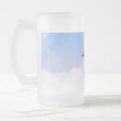 Magical Pastel Mattglas Bierglas (Links)