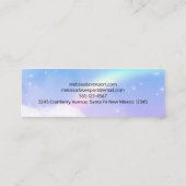 Magical Pastel Mini Visitenkarte (Rückseite)