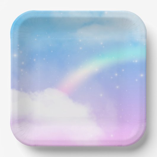 Magical Pastel Pappteller (Vorderseite)