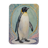 Magical Pastel Penguin Magnet (Vertikal)