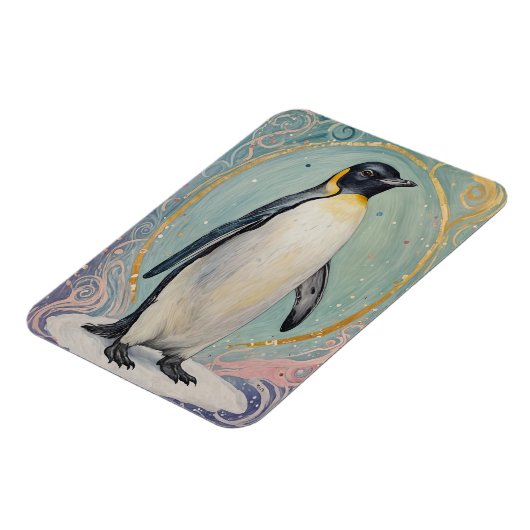 Magical Pastel Penguin Magnet (Linke Seite)