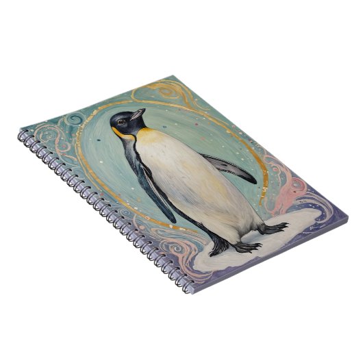 Magical Pastel Penguin Notizblock (Rechte Seite)