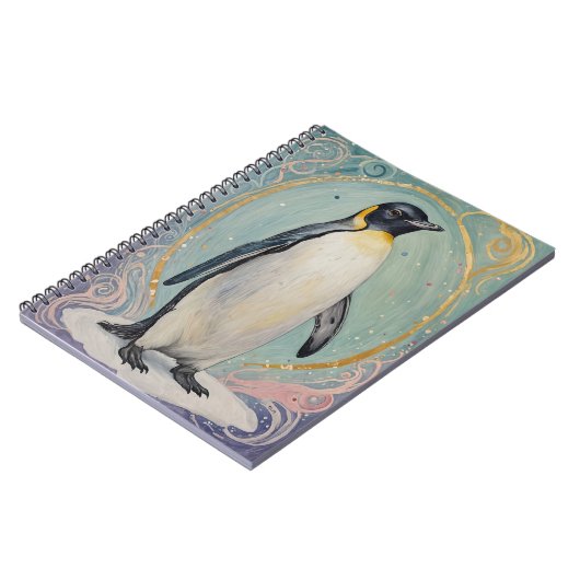 Magical Pastel Penguin Notizblock (Linke Seite)