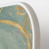 Magical Pastel Penguin Pickleball Schläger (Linke Seite)