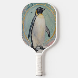 Magical Pastel Penguin Pickleball Schläger