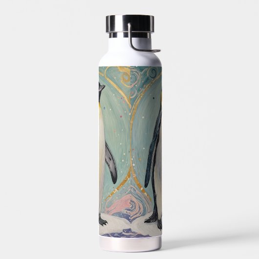 Magical Pastel Penguin Trinkflasche (Links)