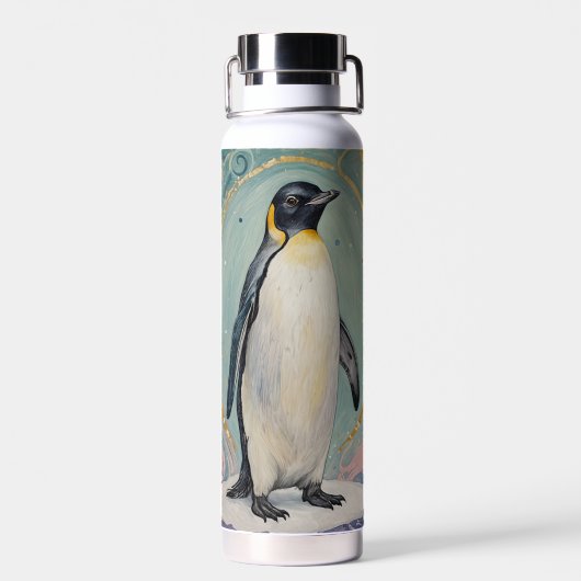 Magical Pastel Penguin Trinkflasche (Rückseite)
