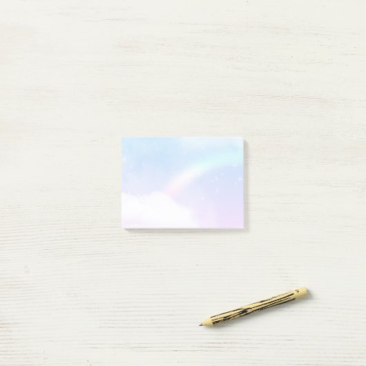Magical Pastel Post-it Klebezettel (Auf Schreibtisch)