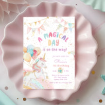 Magical Pastel Unicorn Geburtstag