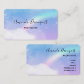 Magical Pastel Visitenkarte (Vorne/Hinten)