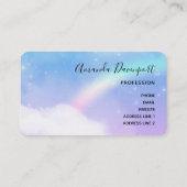 Magical Pastel Visitenkarte (Rückseite)