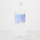 Magical Pastel Wasserflaschenetikett (Rückseite)