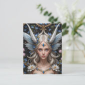 Magical Peace Fairy Postkarte (Stehend Vorderseite)
