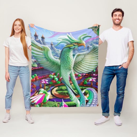 Magical Phoenix Fleecedecke (Beispiel)