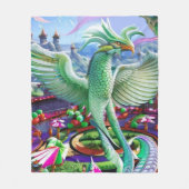 Magical Phoenix Fleecedecke (Vorderseite)