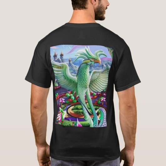 Magical Phoenix T-Shirt (Rückseite)