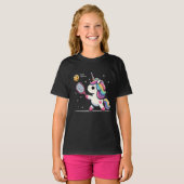 Magical Pickleball Unicorn - Funny Fantasy Player T-Shirt (Vorne ganz)