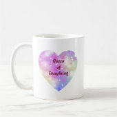 Magical Pink Heart Pattern Mug Kaffeetasse (Links)