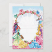 Magical Princess Theme Birthday Invite Einladung (Rückseite)