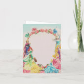 Magical Princess Theme Birthday Invite  Einladung (Rückseite)