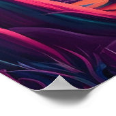 Magical Psychedelic Space Poster (Ecke)