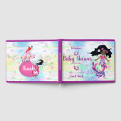 Magical Rainbow Baby Mermaids Gästebuch (Voll)
