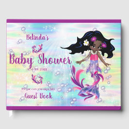 Magical Rainbow Baby Mermaids Gästebuch
