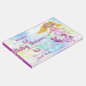 Magical Rainbow Baby Mermaids Gästebuch (Ecke)