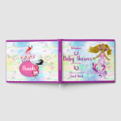 Magical Rainbow Baby Mermaids Gästebuch (Voll)