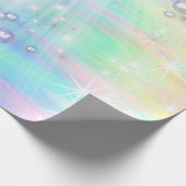 Magical Rainbow Baby Mermaids Geschenkpapier (Ecke)