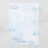 Magical Rainbow Birthday Invitation Einladung (Rückseite)