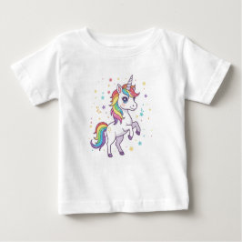Magical Rainbow Unicorn – Cheerful Kids  Baby T-shirt