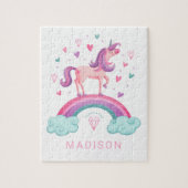 Magical Rainbow Unicorn Jigsaw Puzzle (Vertikal)