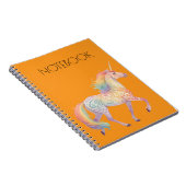 Magical Rainbow Unicorn Personalized Notizblock (Rechte Seite)
