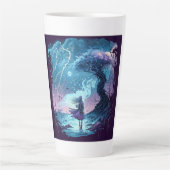 Magical Rainstorm Latte Tasse (Vorderseite)