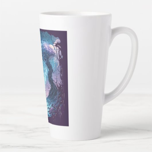 Magical Rainstorm Latte Tasse (Rechts)