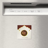 Magical Ramadan Lantern - Eid Mubarak Gruß Magnet (In Situ (Geschirrspüler))