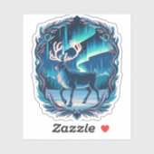 Magical Reindeer Glow Aufkleber (Blatt)