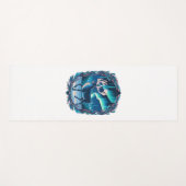 Magical Reindeer Glow Yogamatte (Vorderseite (Horizontal))