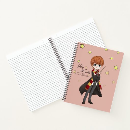 Magical Ron Weasley Watercolor Notizblock (Innenseite)