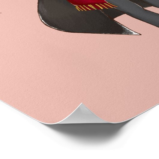 Magical Ron Weasley Watercolor Poster (Ecke)